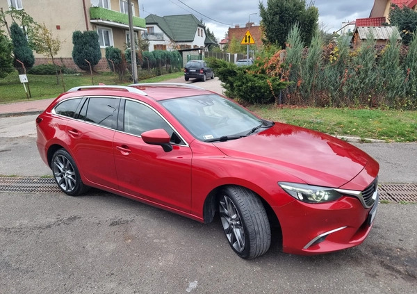 Mazda 6 cena 59900 przebieg: 188000, rok produkcji 2015 z Pruszków małe 631